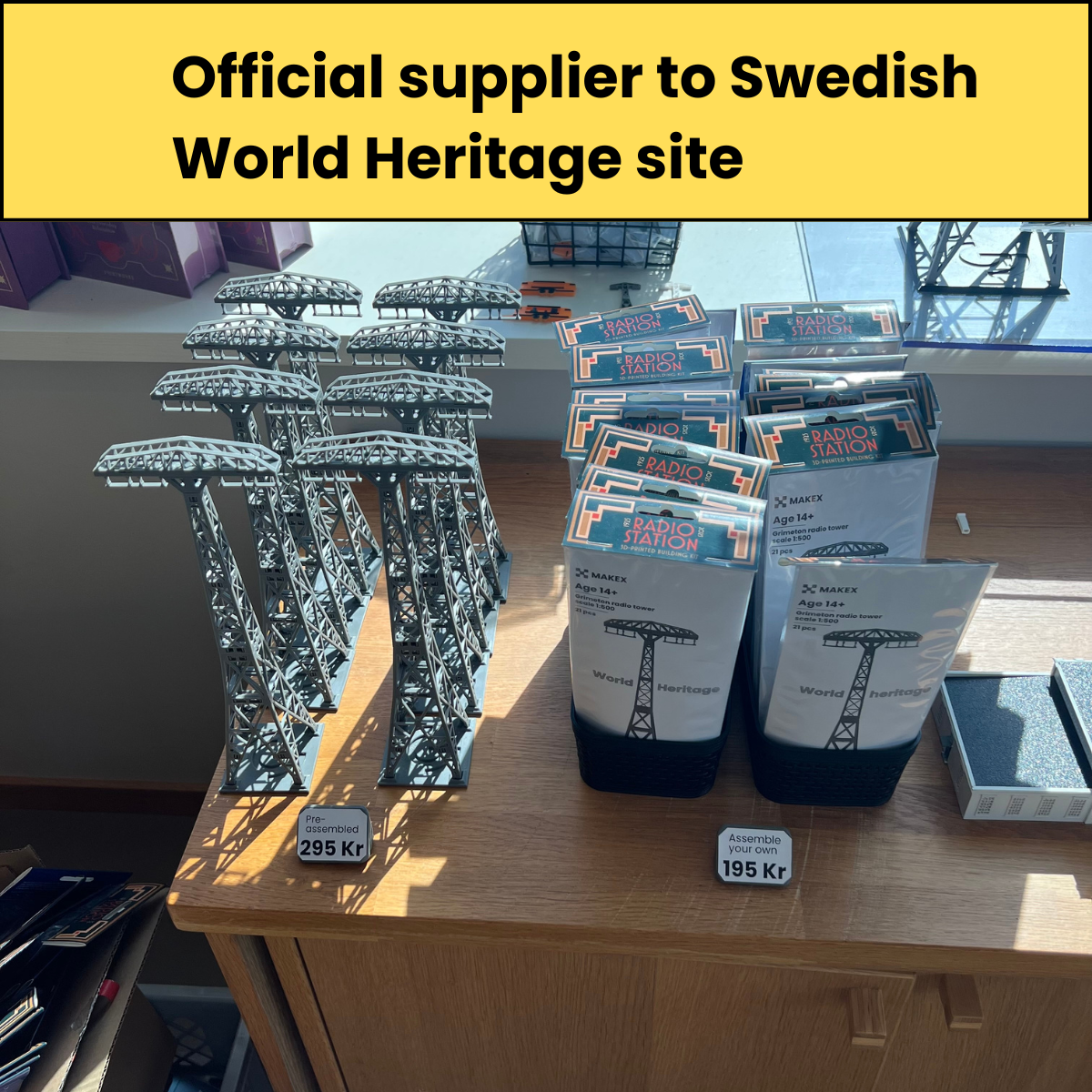 Building kit - Grimeton Radio Tower