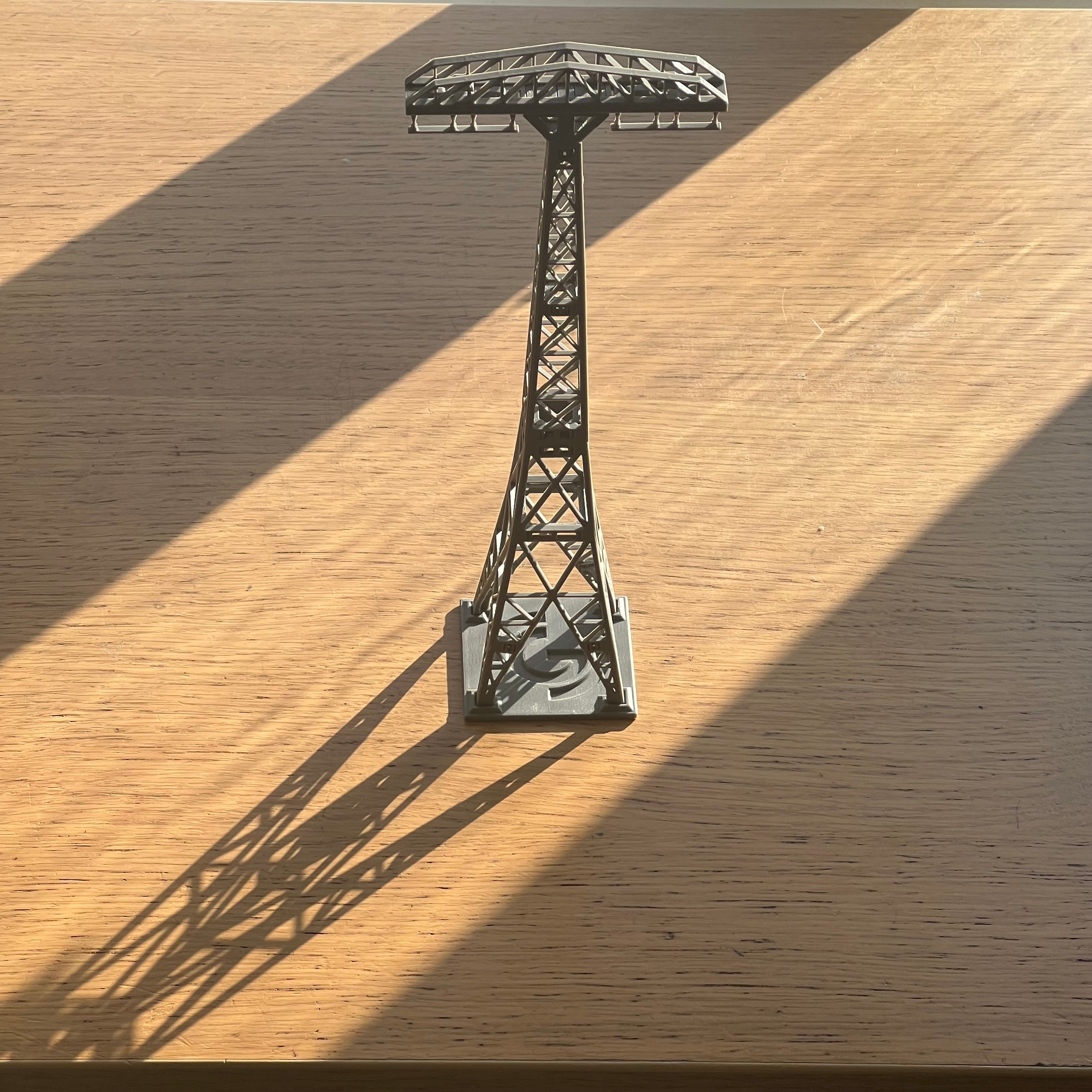 Building kit - Grimeton Radio Tower | Snap-fit - No Glue Needed