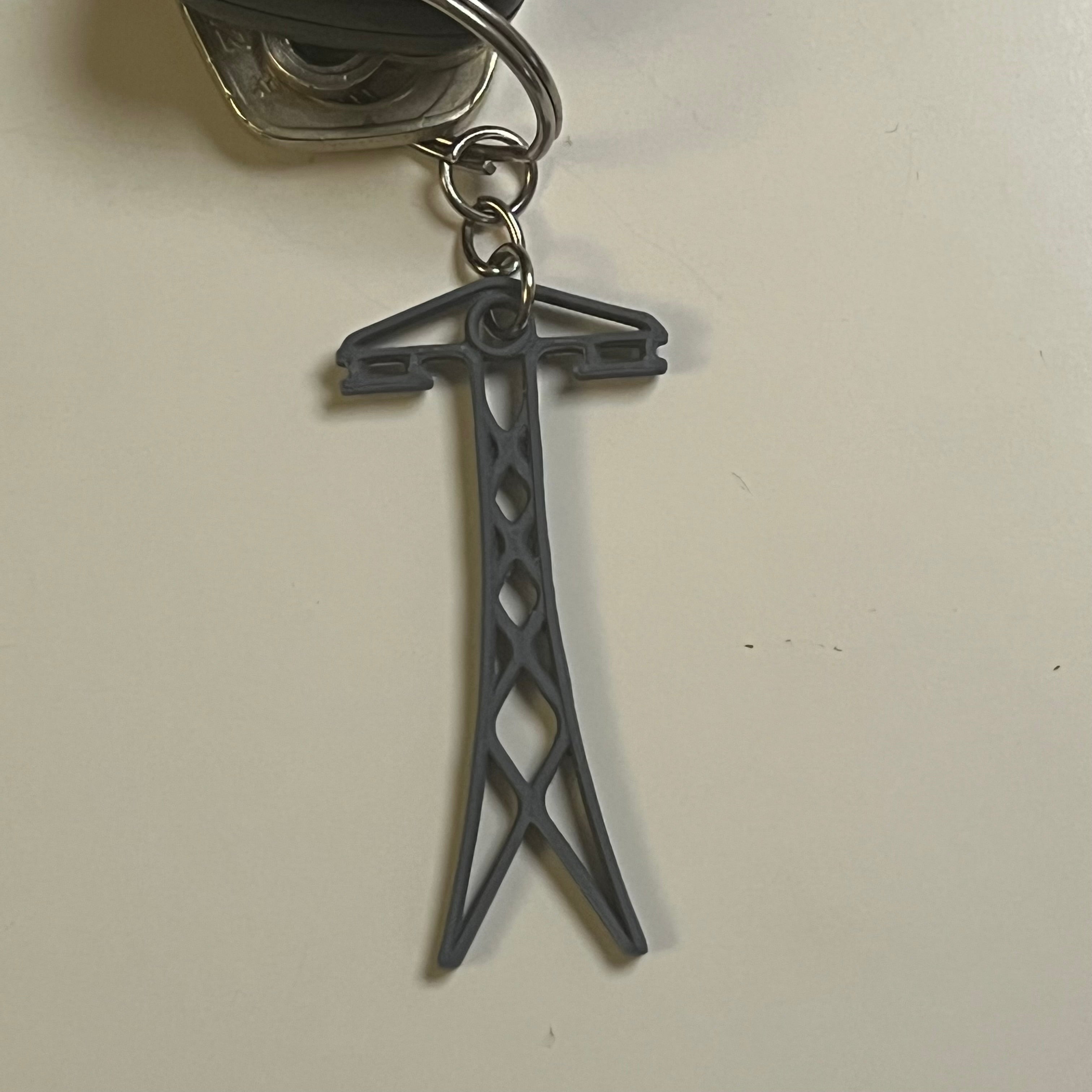 Keychain - Grimeton Radio Tower