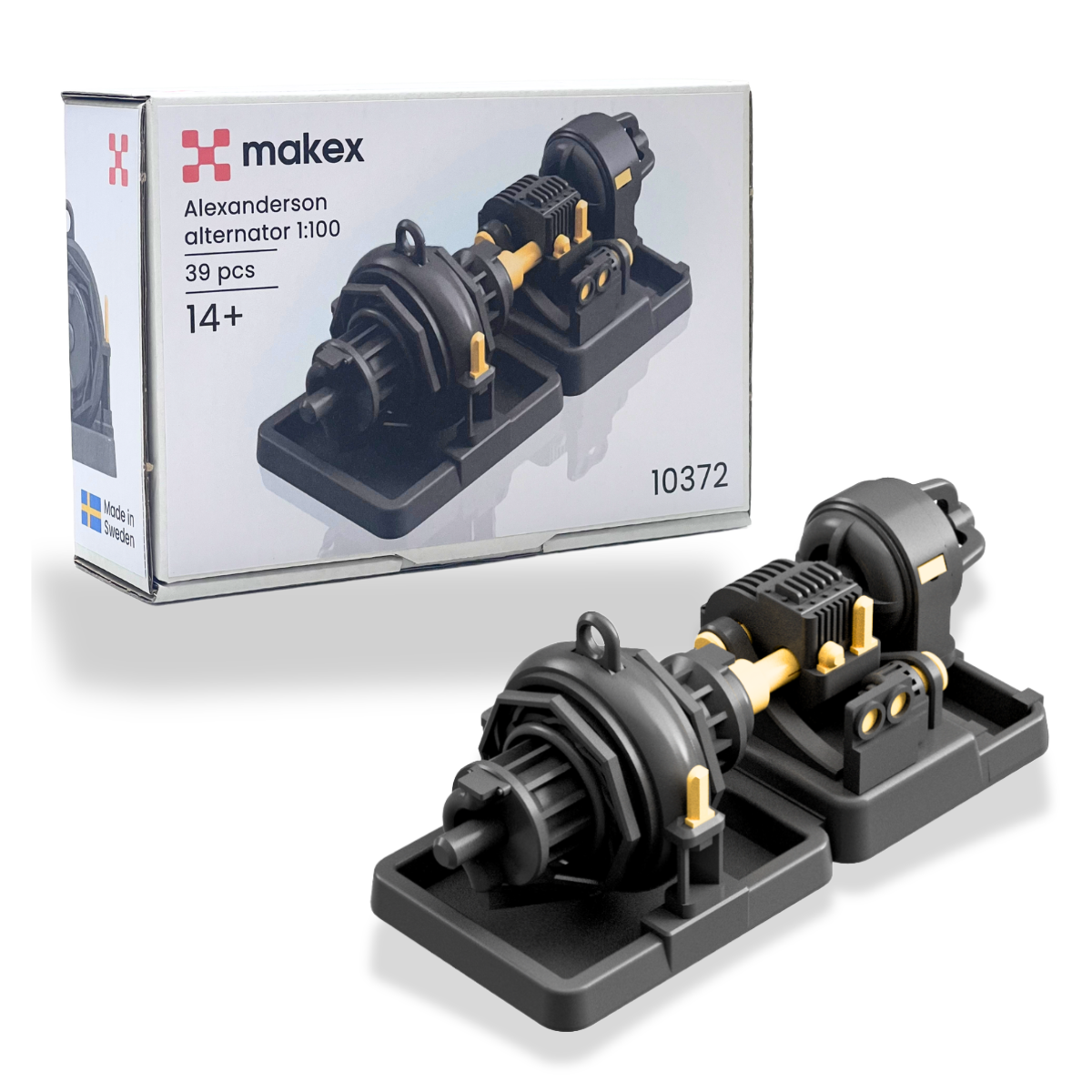 Alexanderson alternator byggsats 39 delar | Set 10372