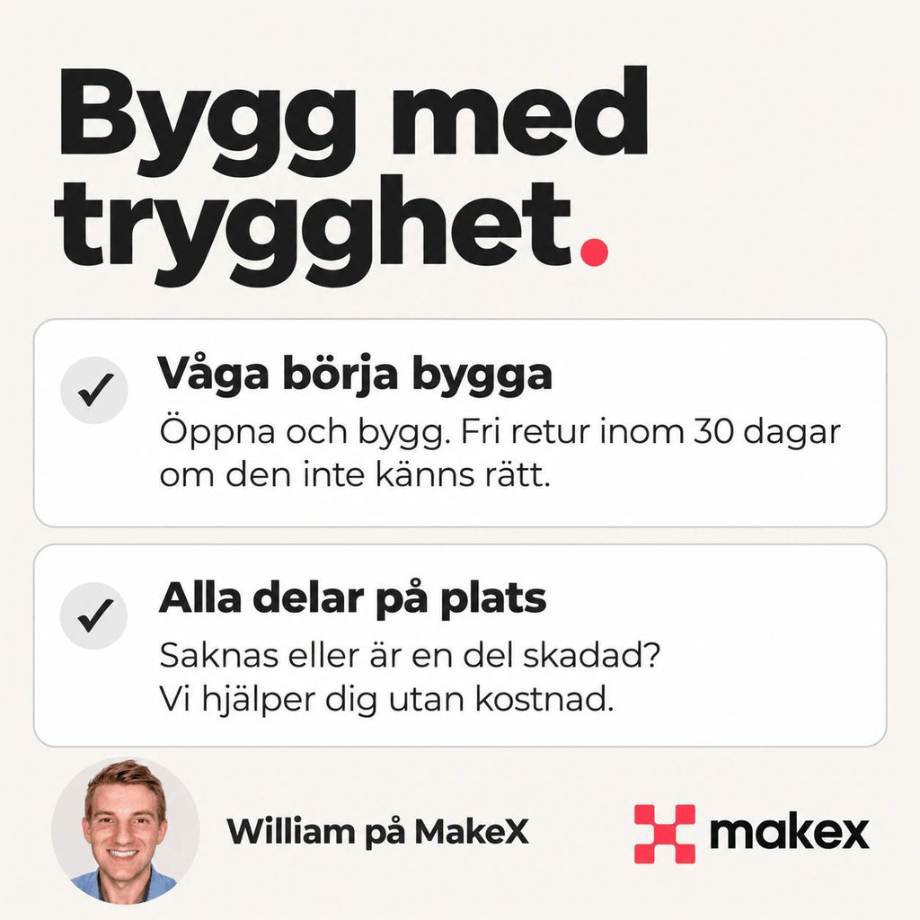 Eiffeltornet - 187 delar - Set 10374 - Makex AB