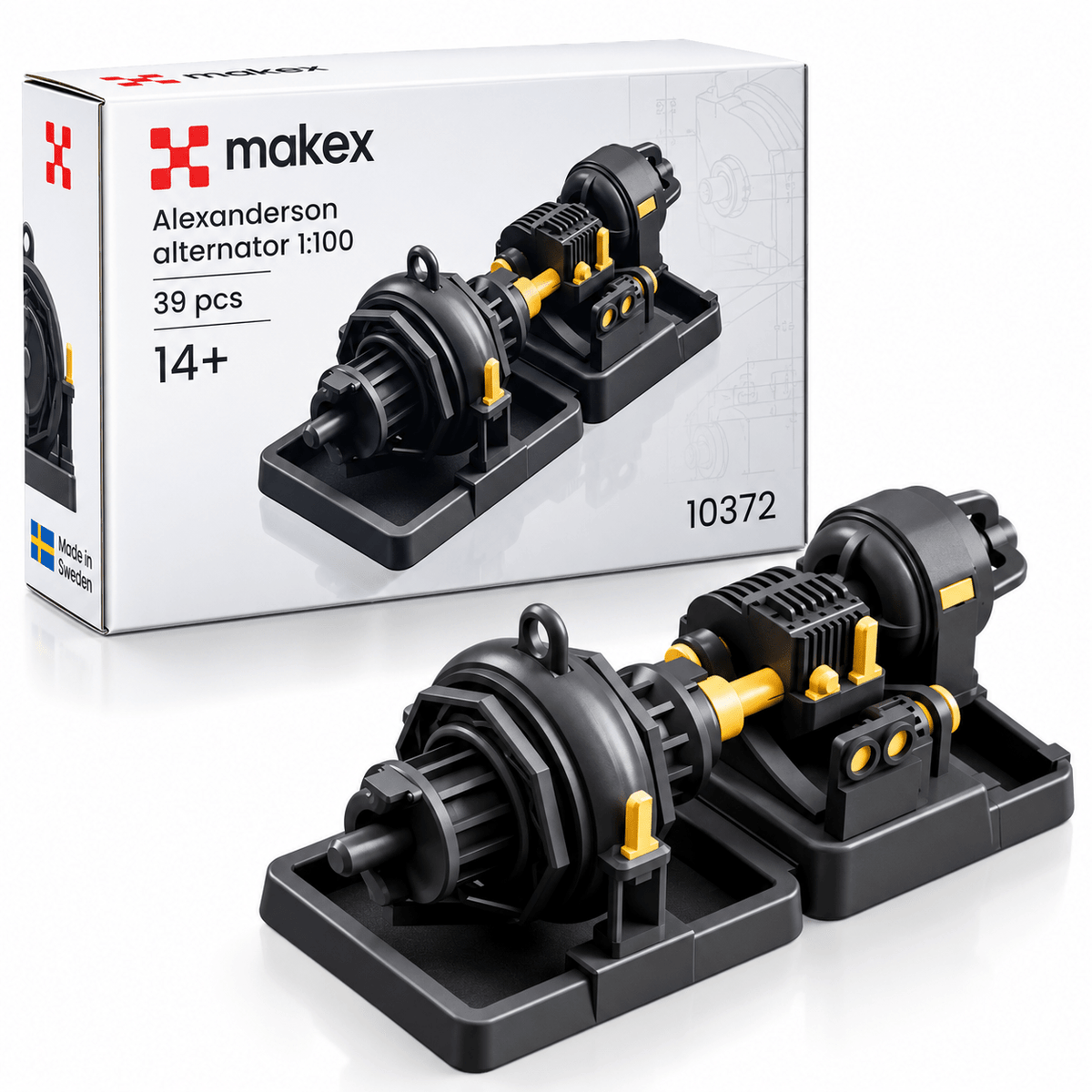 MAKEX - Grimeton Alexanderson alternator | Set 10372 - Makex AB
