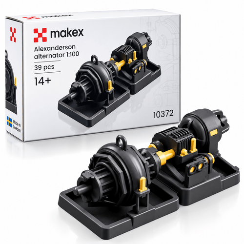 MAKEX - Grimeton Alexanderson alternator | Set 10372 - Makex AB