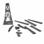 MAKEX Grimeton Radiostation radiotorn, Byggsats 22 delar, 25 cm | SET 10371 - Makex AB