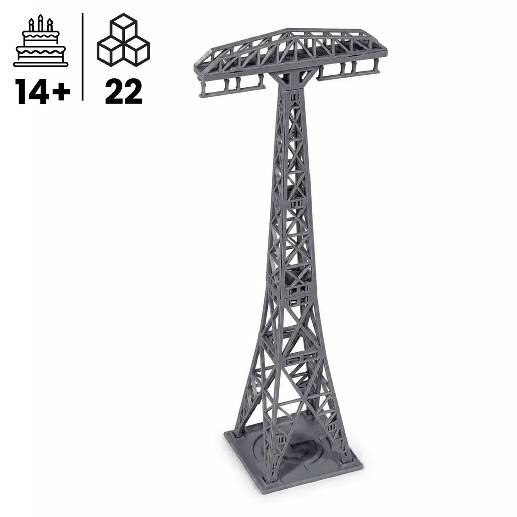 MAKEX Grimeton Radiostation radiotorn, Byggsats 22 delar, 25 cm | SET 10371 - Makex AB