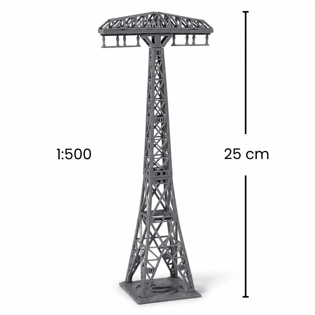MAKEX Grimeton Radiostation radiotorn, Byggsats 22 delar, 25 cm | SET 10371 - Makex AB