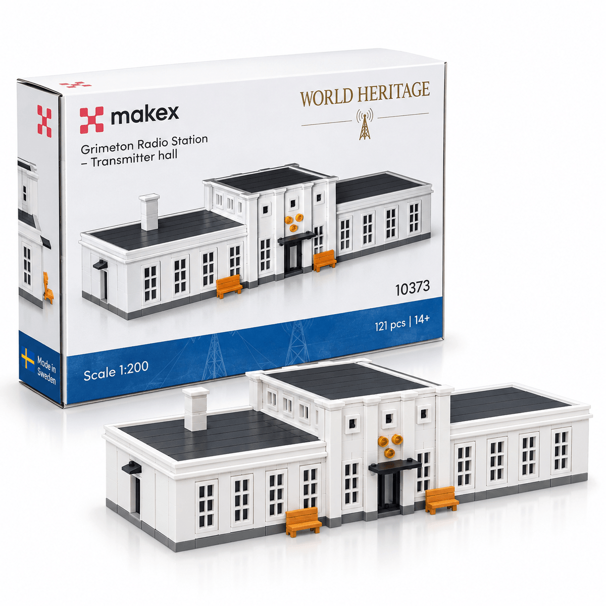 MAKEX - Grimeton Sändarsal | Set 10373 - Makex AB