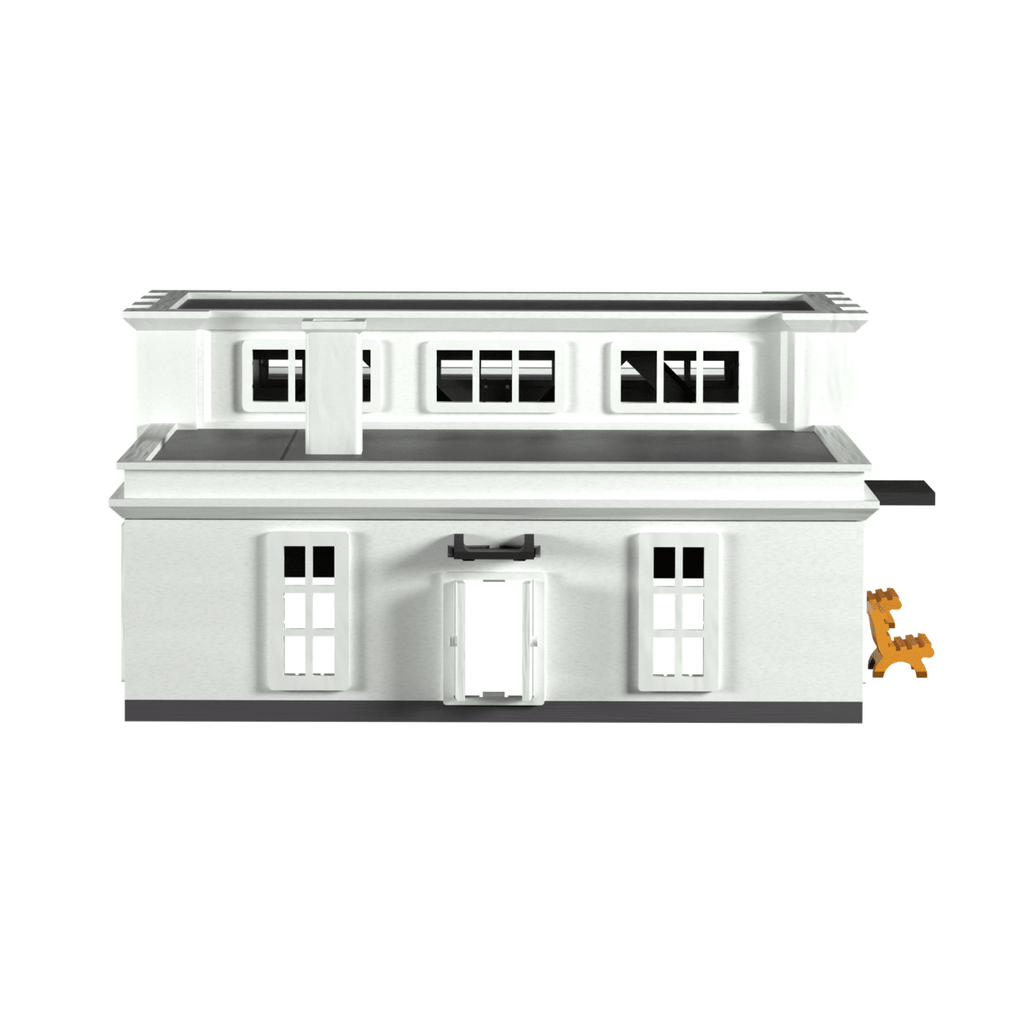 MAKEX World Heritage Grimeton Sändarsal – Klickbar Byggsats Skala 1:200 – 14+ år – Set 10373 - Makex AB