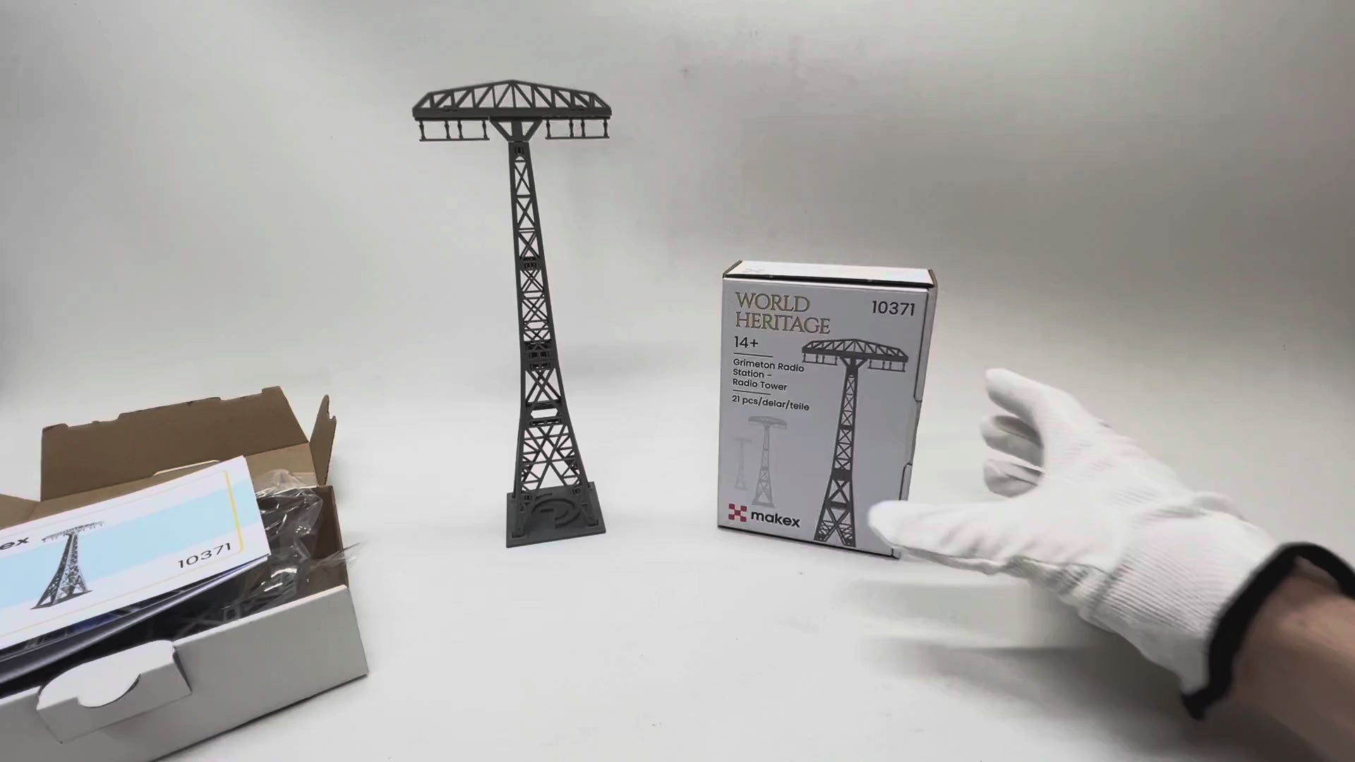 Grimeton Radiotorn Byggsats (Skala 1:500) – Set 10371 | MAKEX